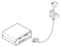 Жгут проводов (устройство для прошивки IPCU-реле на базовом адаптере)
